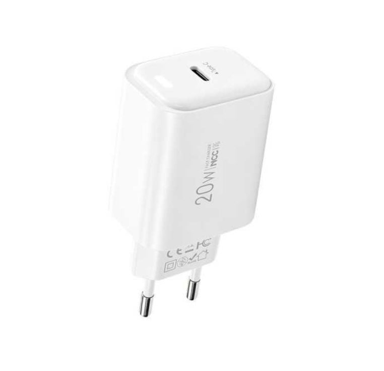 NCC CaricaBatterie da Rete 20W USB-C NCC-CD002 EU
Fast Charger | Bianco