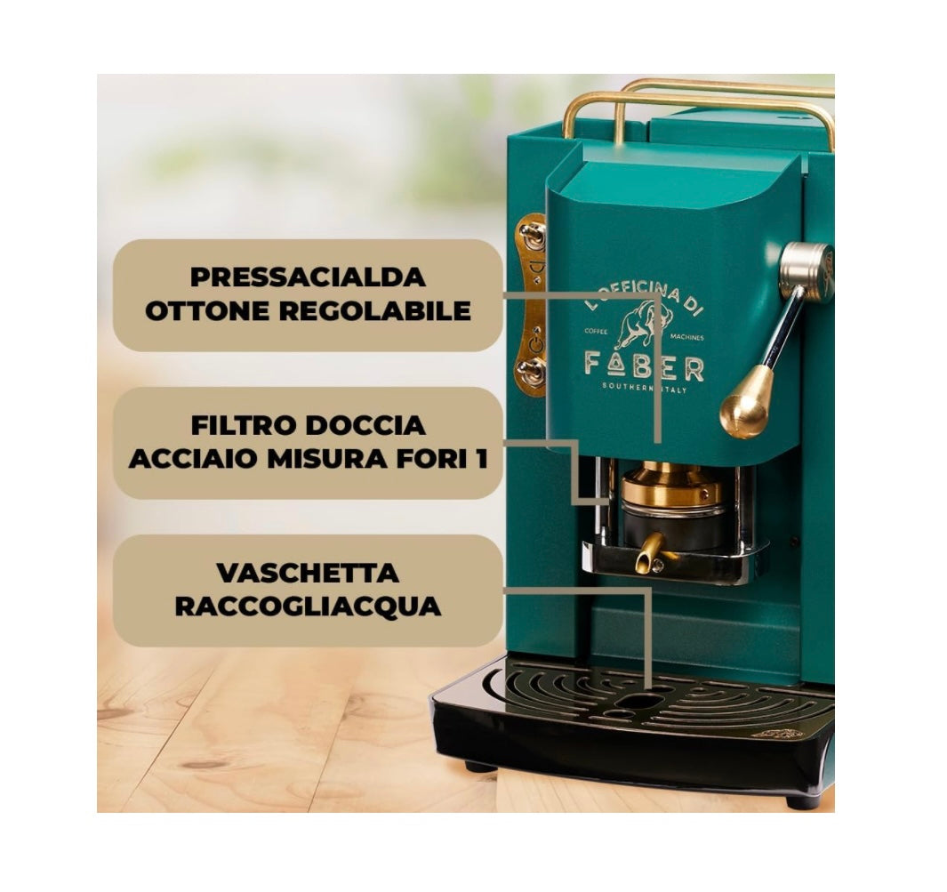 FABER COFFEE MACHINES British Green