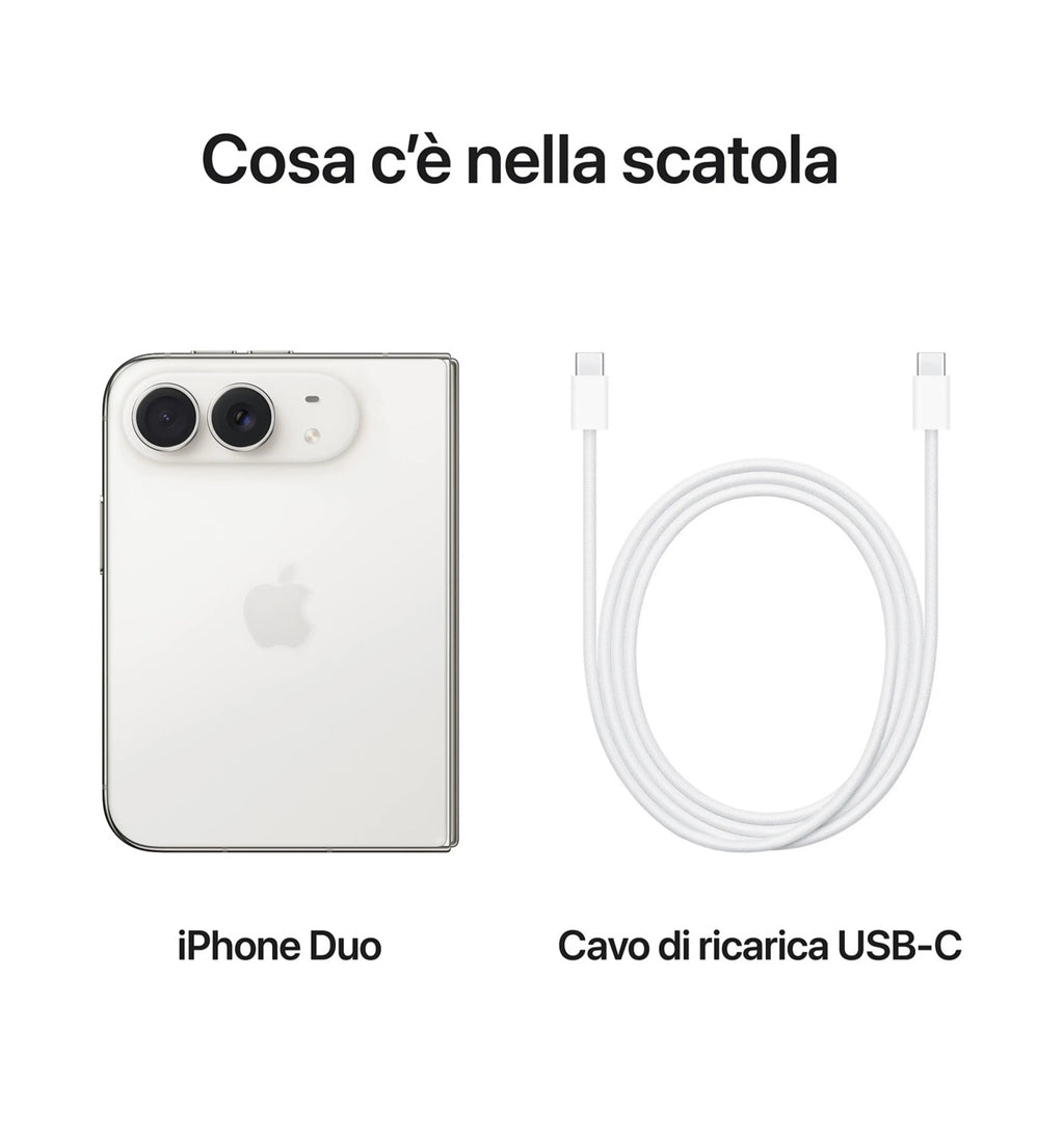 APPLE iPhone Duo 256GB Bianco Stellare
