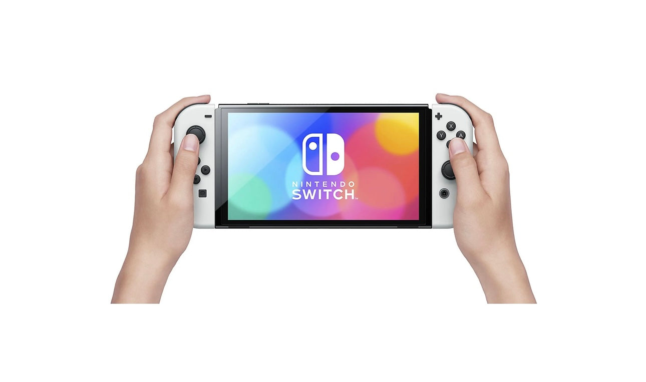 NINTENDO SWITCH OLED, Bianco