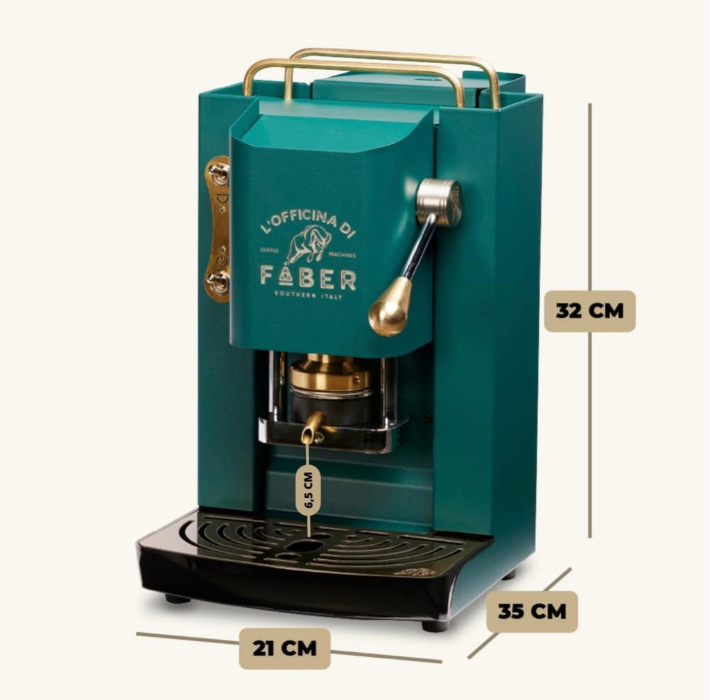 FABER COFFEE MACHINES British Green