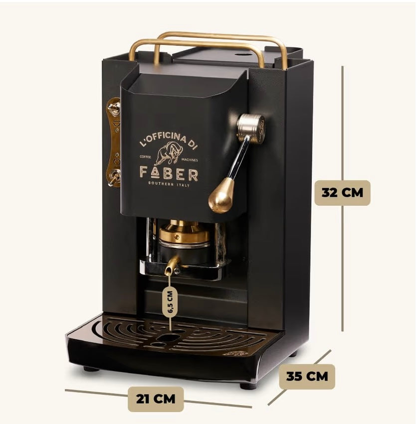 FABER COFFEE MACHINES MAT BLACK