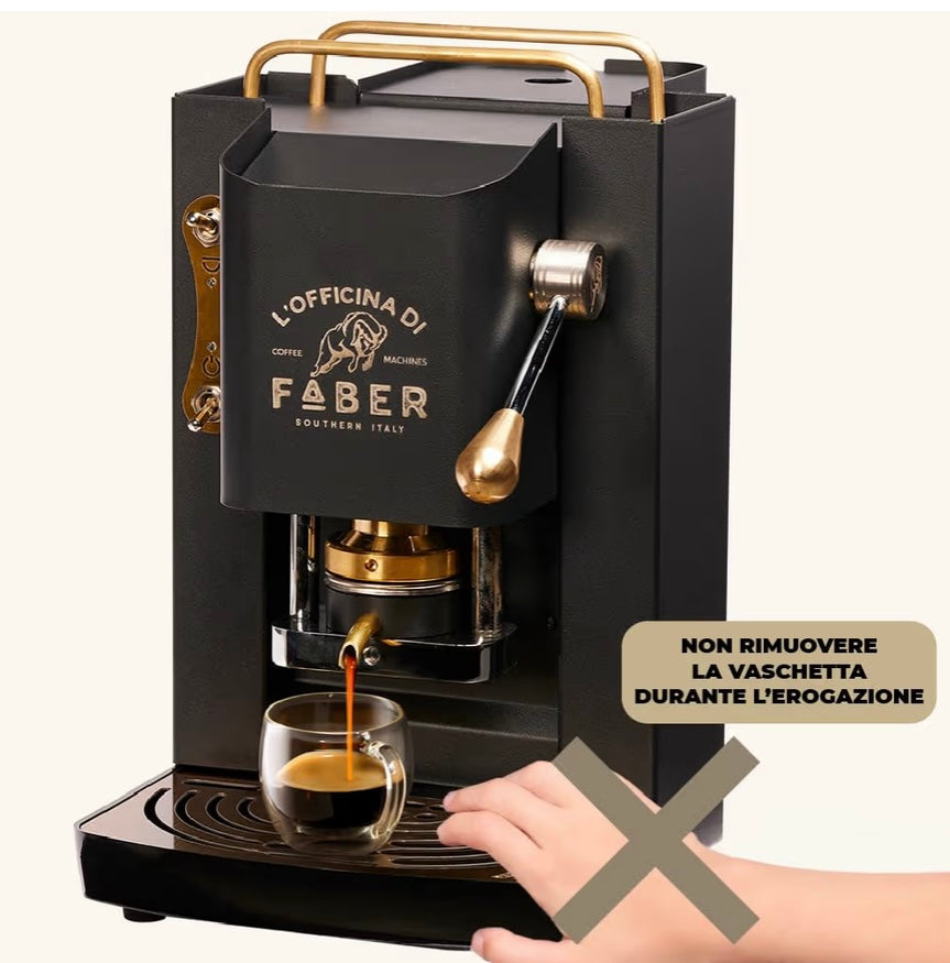 FABER COFFEE MACHINES MAT BLACK