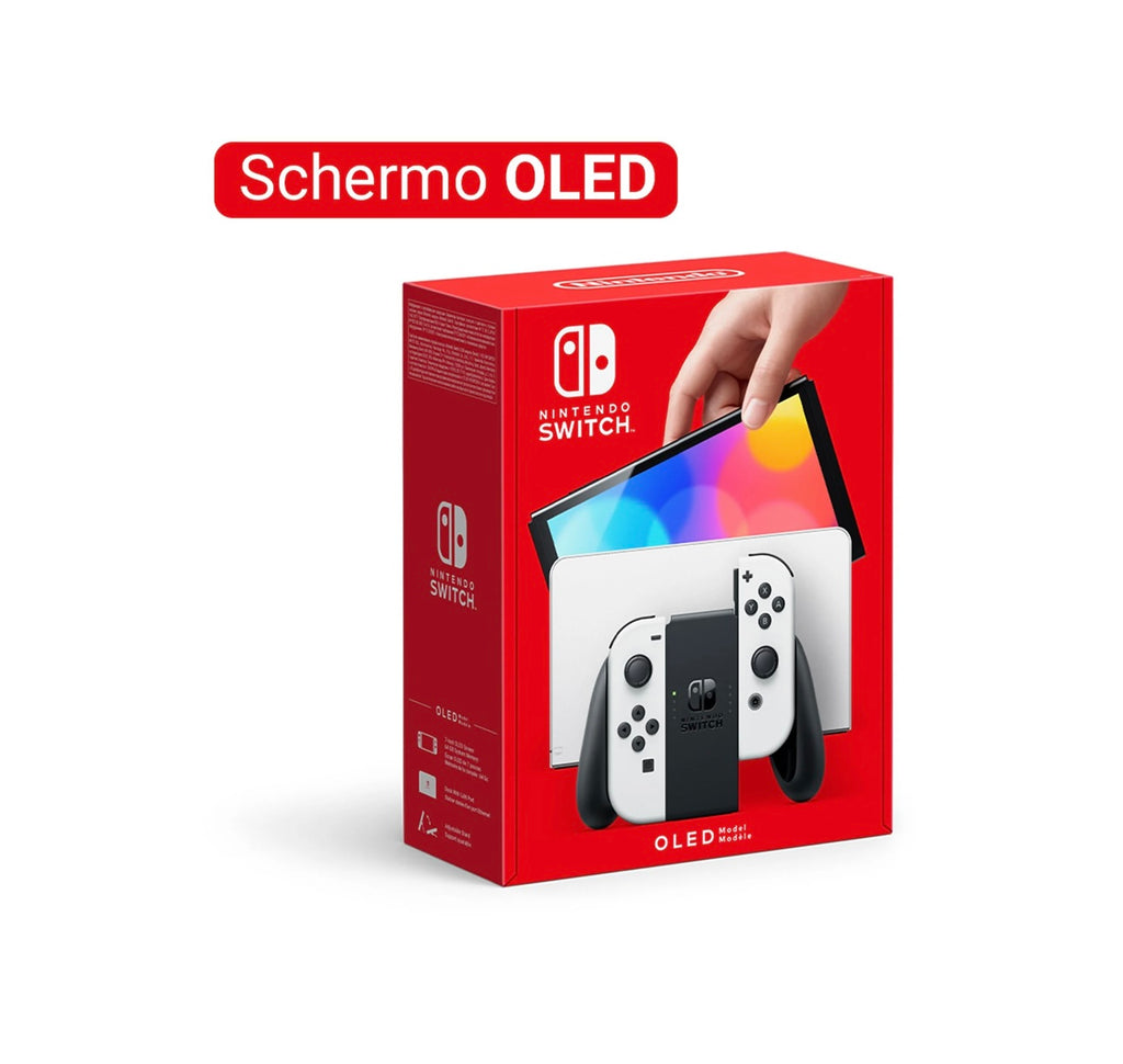 NINTENDO SWITCH OLED, Bianco
