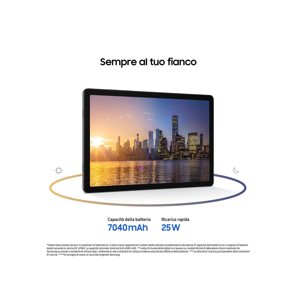 GALAXY TAB SAMSUNG A11+ 11" WIFI 6+128GB GRAY
