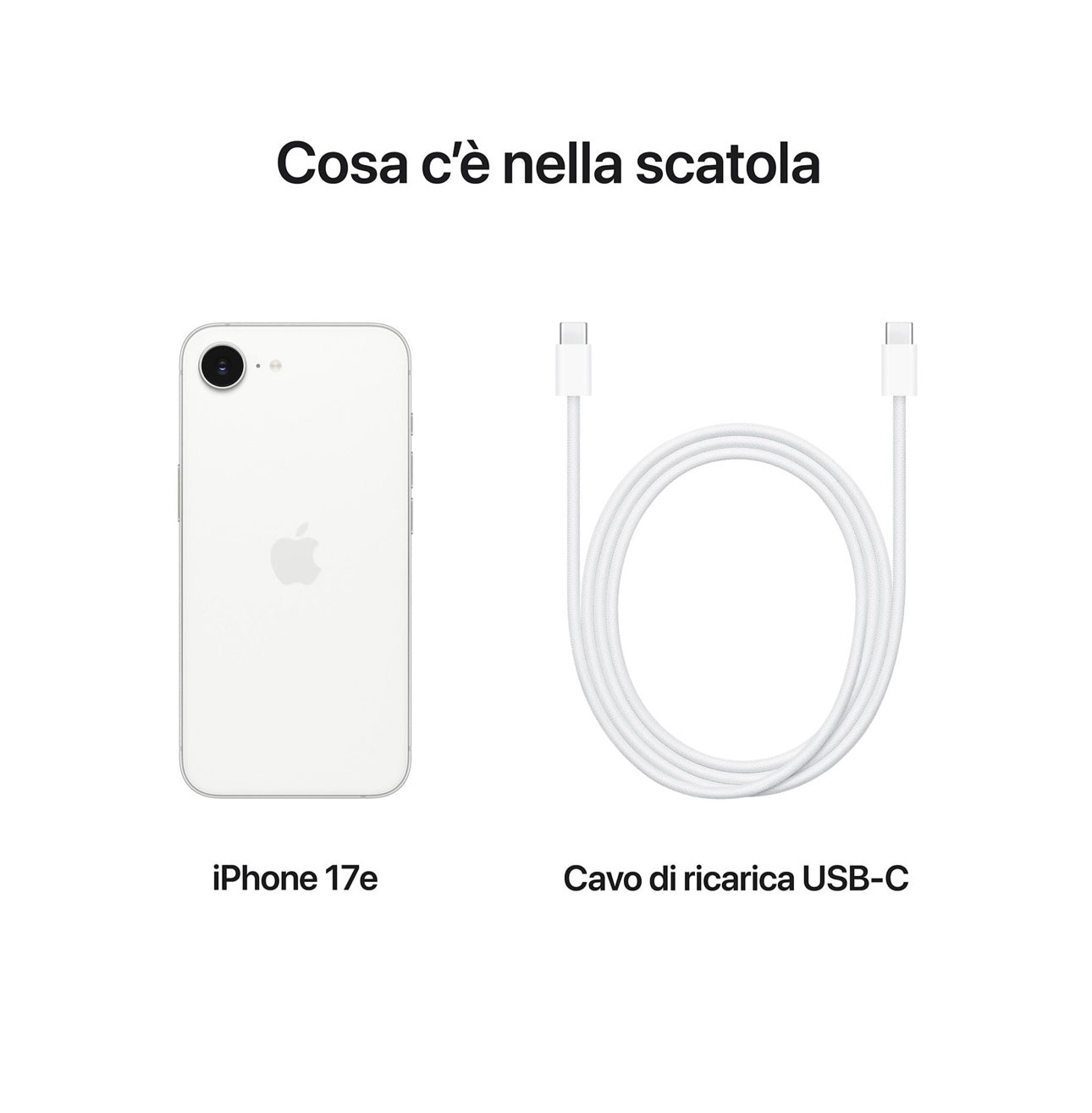 APPLE iPhone 17e 256GB Bianco