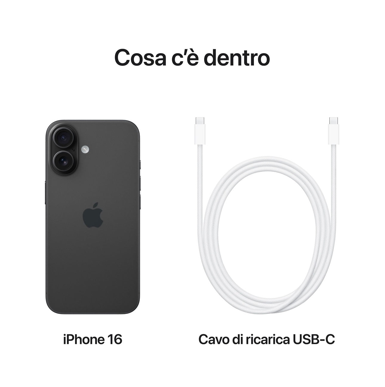 APPLE iPhone 16 128GB Nero