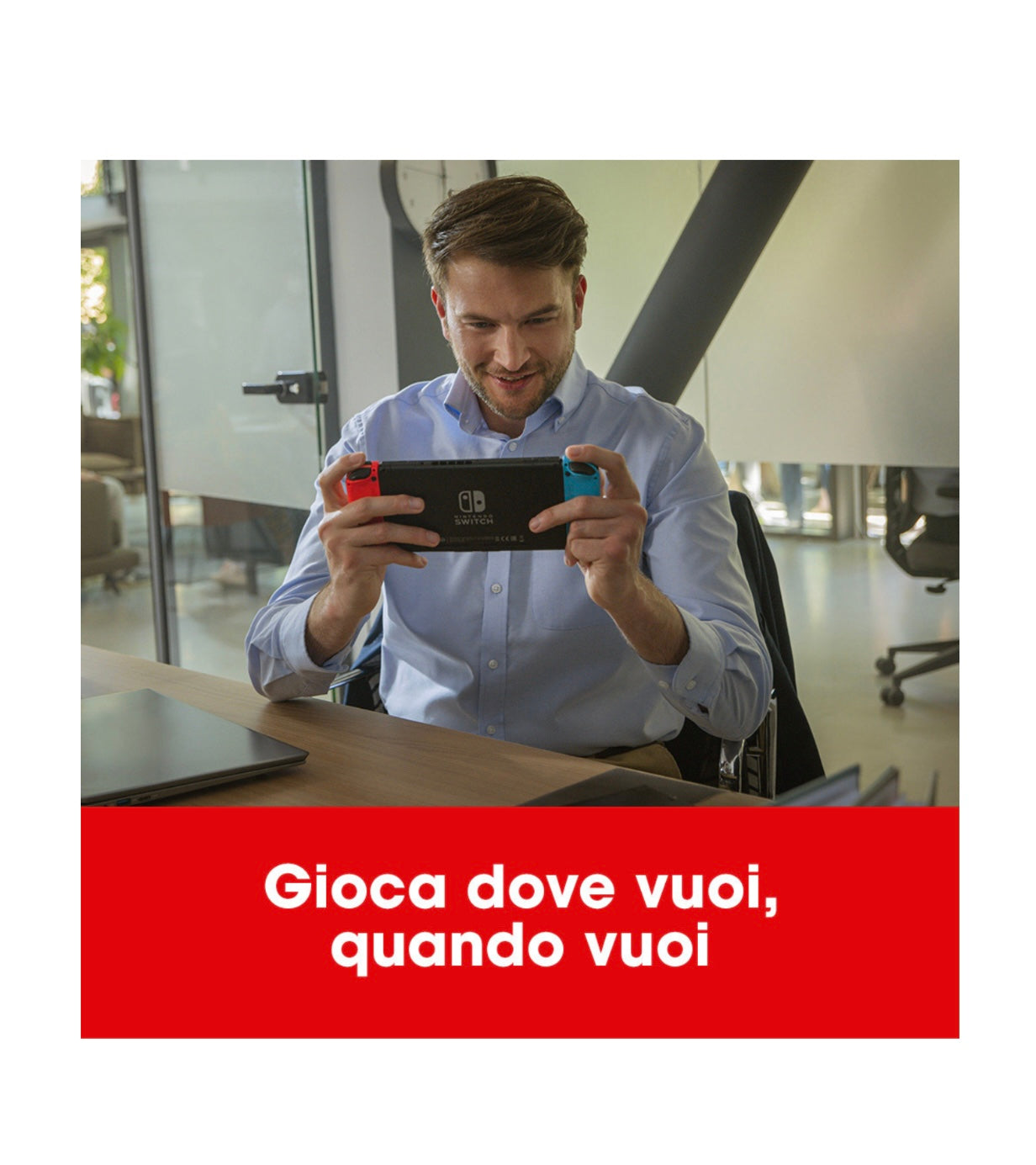 NINTENDO - Switch-Rosso/Blu