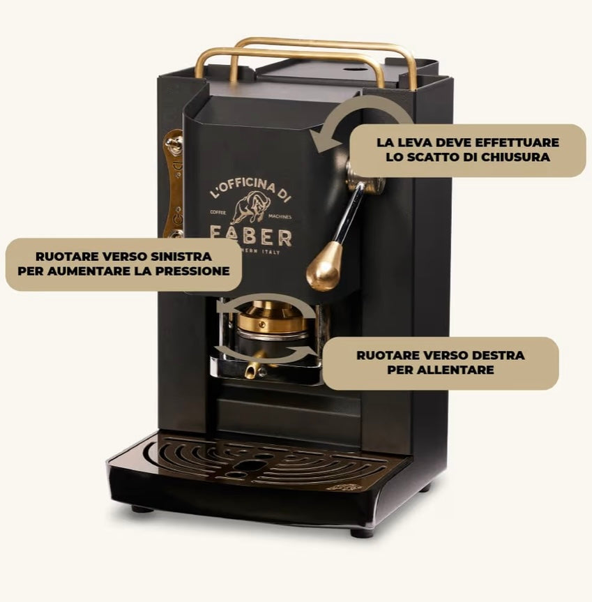 FABER COFFEE MACHINES MAT BLACK