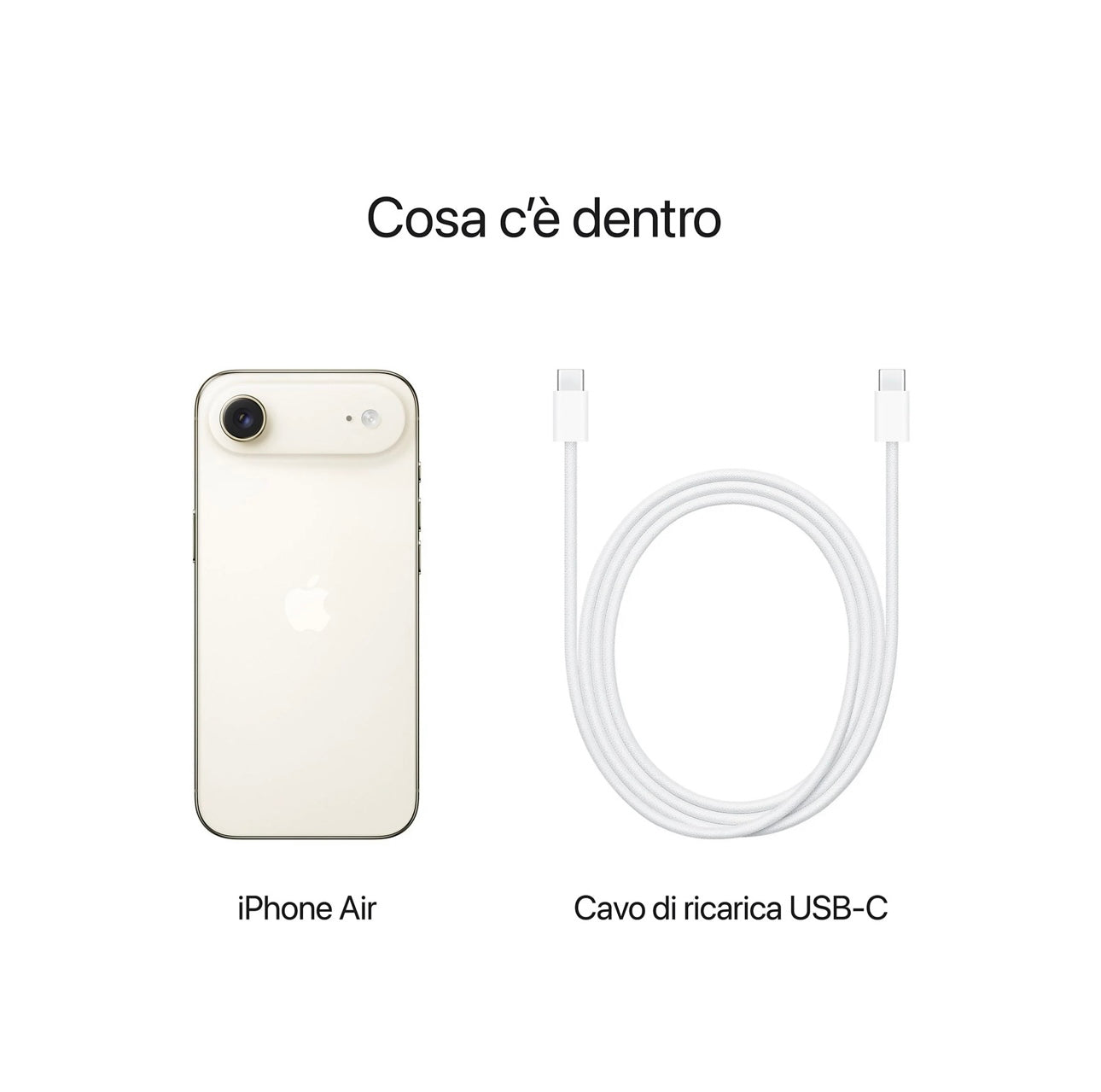 APPLE iPhone Air 256GB Oro chiaro