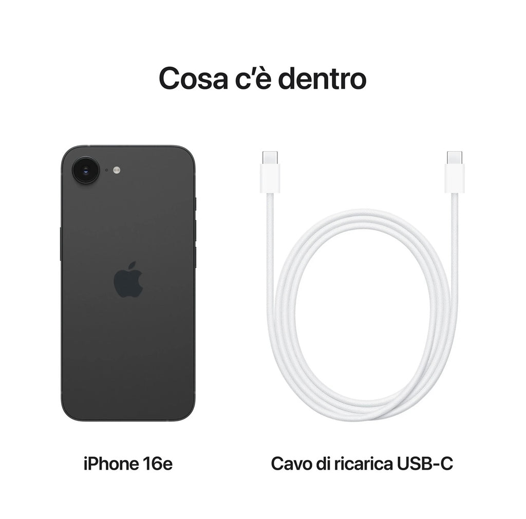APPLE iPhone 16e 128GB Nero