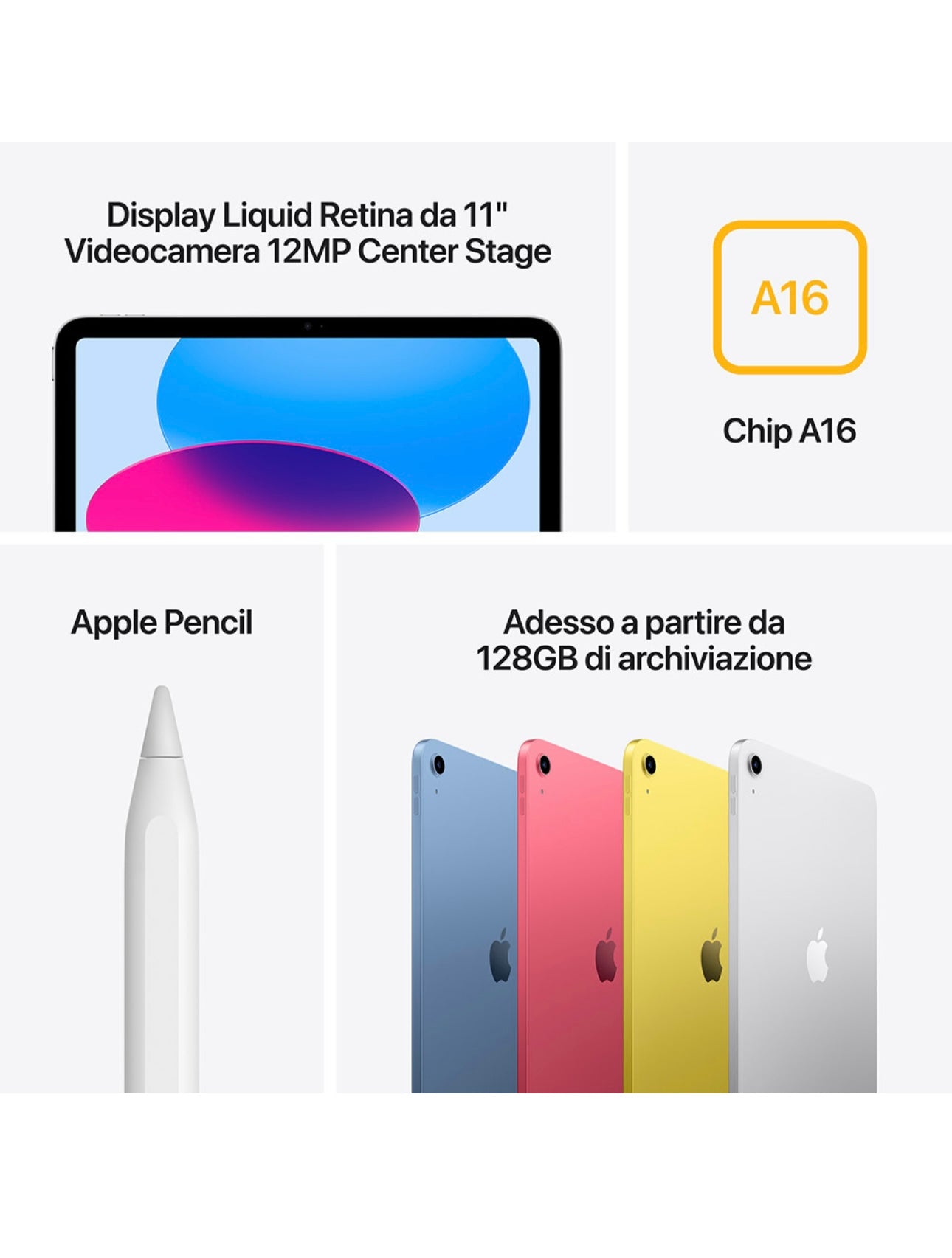 Apple iPad 11 2025 128GB WiFi ROSA