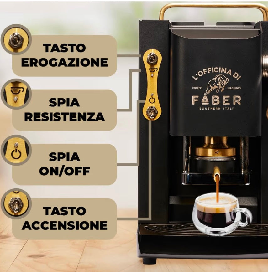 FABER COFFEE MACHINES MAT BLACK