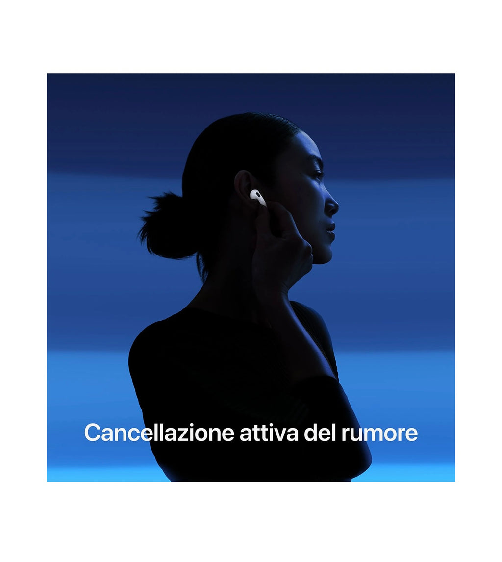 APPLE AirPods 4 con cancellazione attiva del rumore