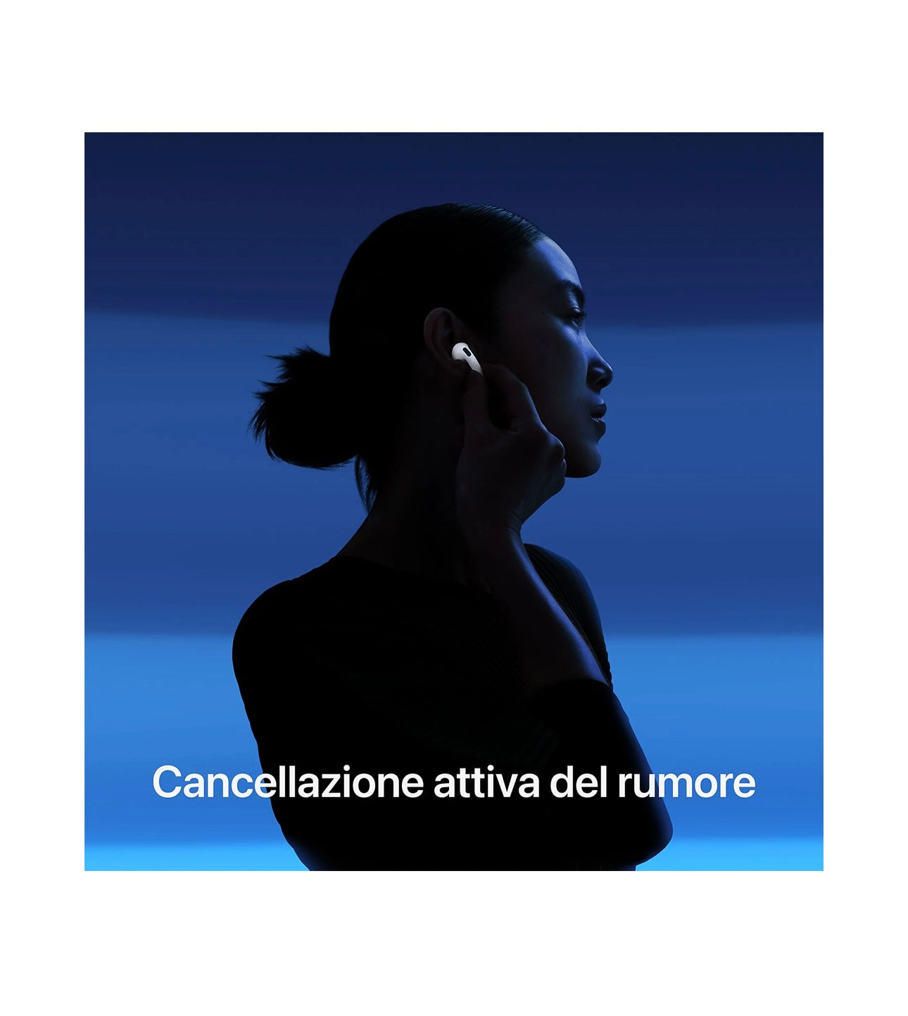 APPLE AirPods 4 con cancellazione attiva del rumore