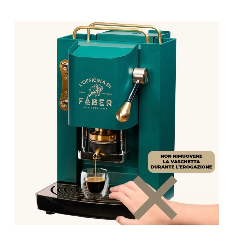 FABER COFFEE MACHINES British Green