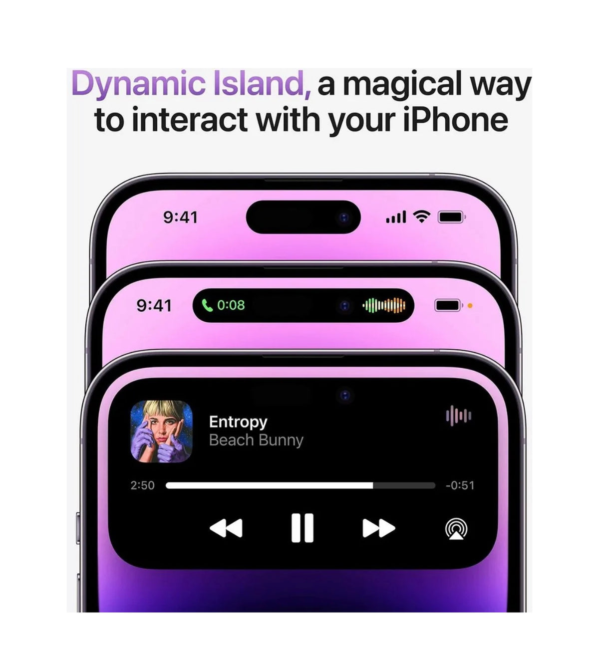 Apple iPhone 14 Pro 128 GB Deep Purple Usato Garantito