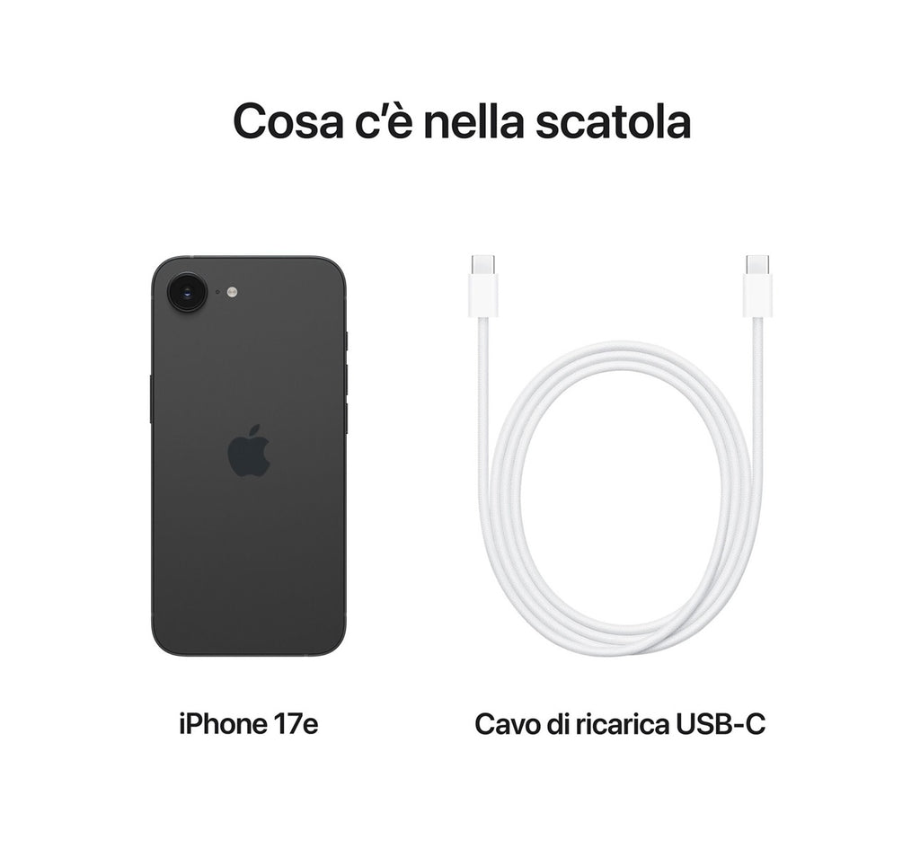 APPLE iPhone 17e 256GB Nero