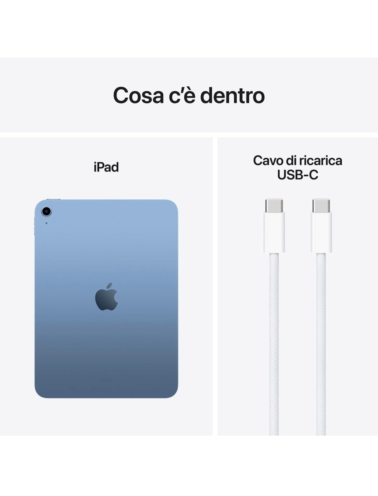 Apple iPad A16 11 2025 128GB WiFi Blu