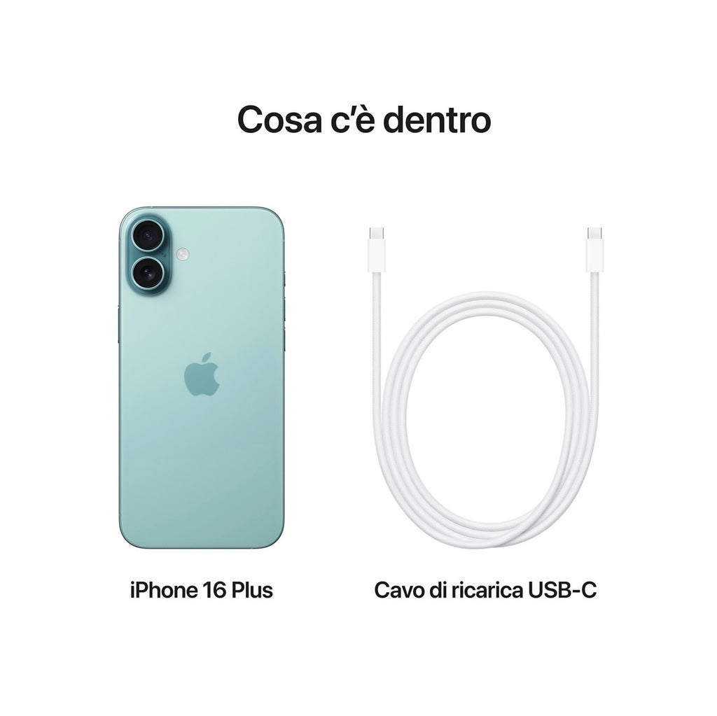 APPLE iPhone 16 Plus 128GB Verde Acqua