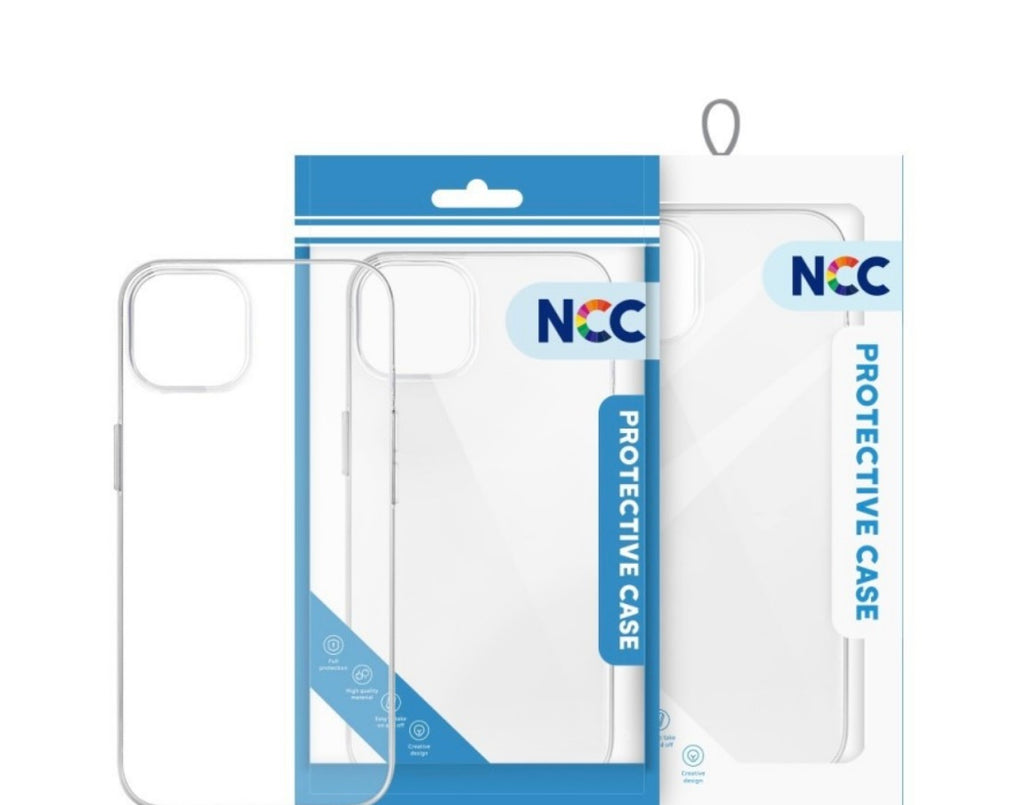 NCC Custodia Protettiva TPU 2mm Cover In Silicone Per Apple IPhone 13 Pro Max | Trasparente
