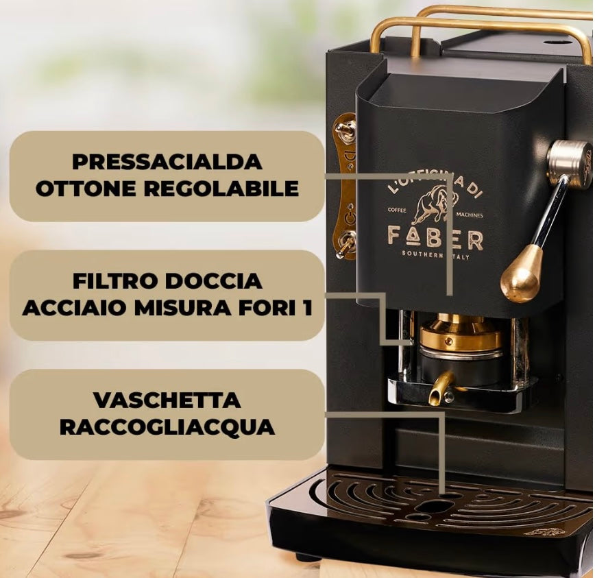 FABER COFFEE MACHINES MAT BLACK