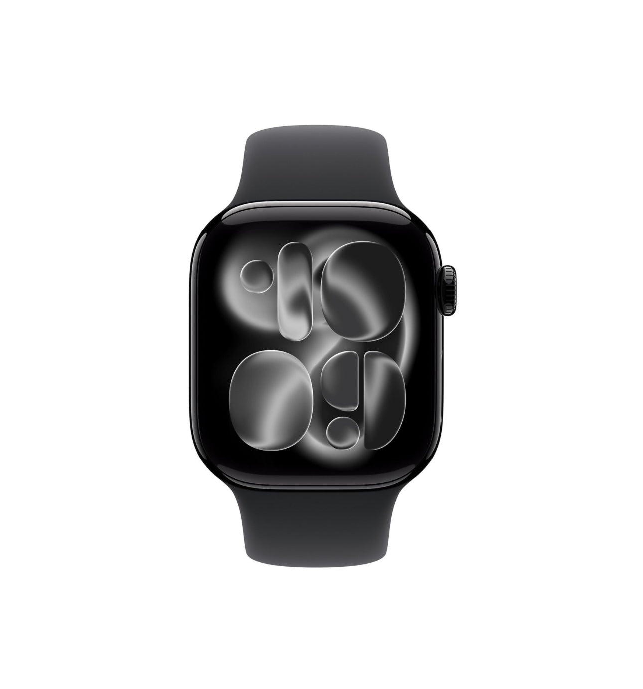 APPLE Watch Series 11 GPS, Cassa 42 mm in alluminio Jet Black con Cinturino Sport nero - S/M