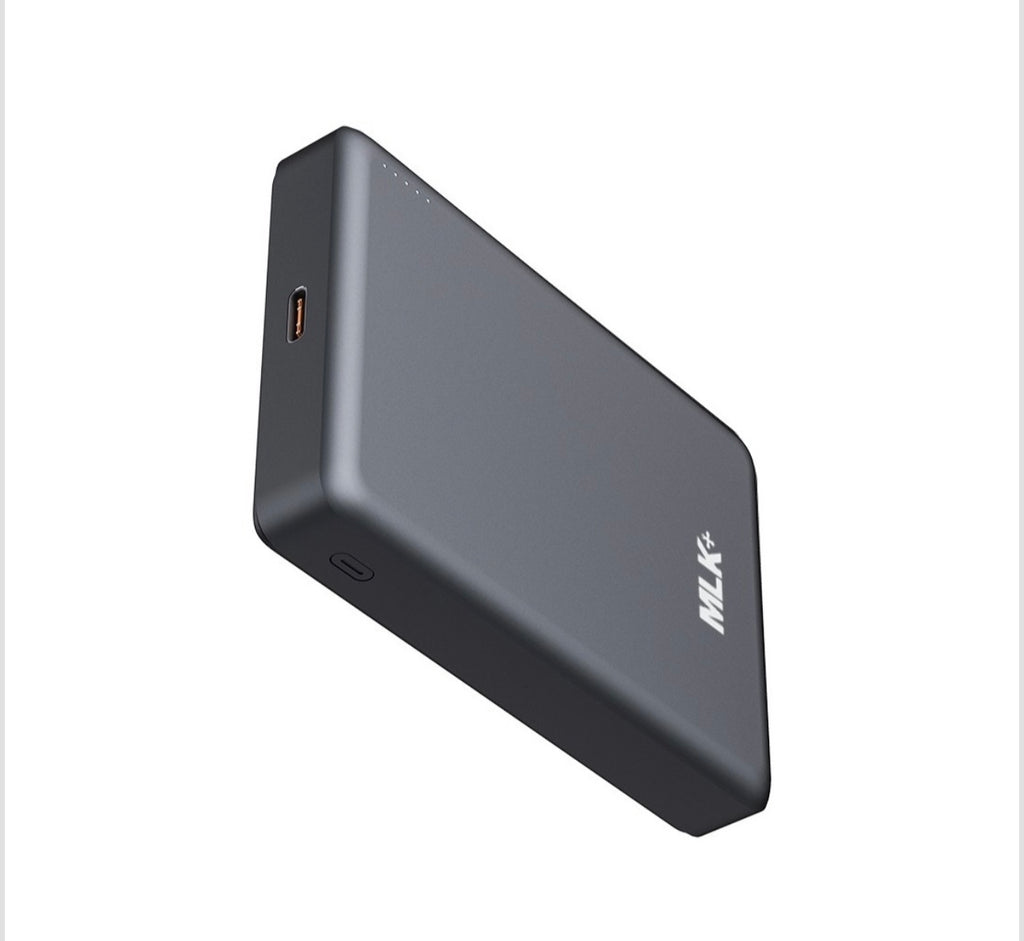 MLK+ POWER BANK MAGNETICO ULTRA SLIM 10000mAh 20W CON RICARICA WIRELESS 15W